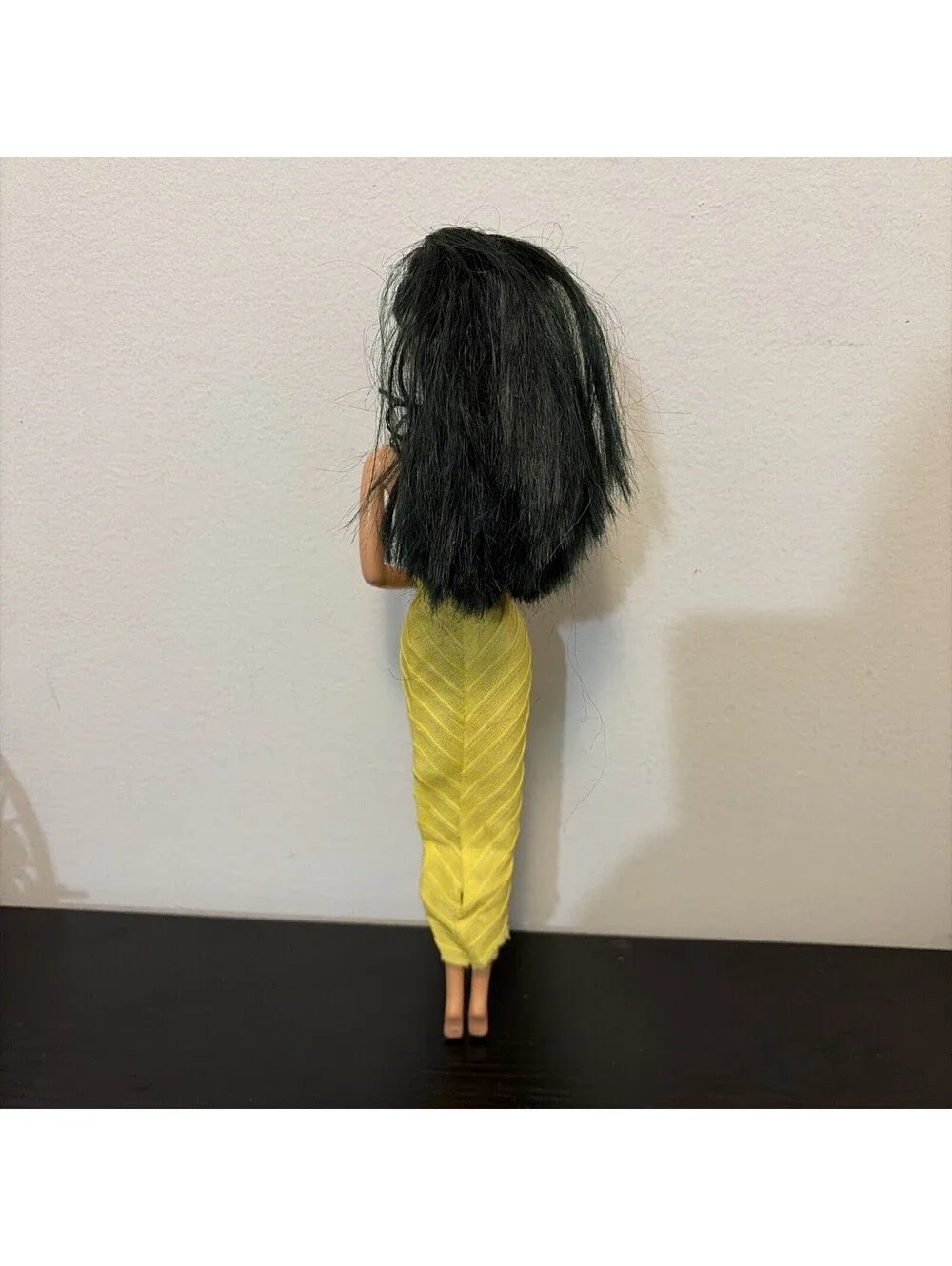 Vintage Barbie Doll Kira Black Hair with Dress With Flaws